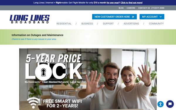 Homepage screenshot of ALLIANCE CONNECT