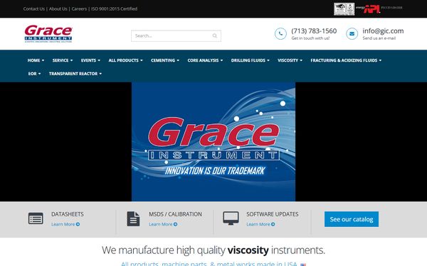Homepage screenshot of GCI Communication Corporation dba General Communication Inc
