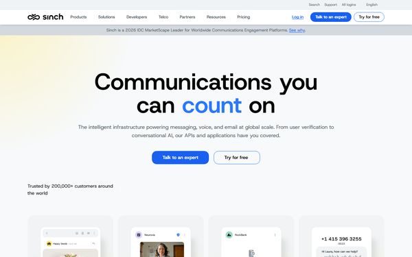 Homepage screenshot of Onvoy LLC - SC