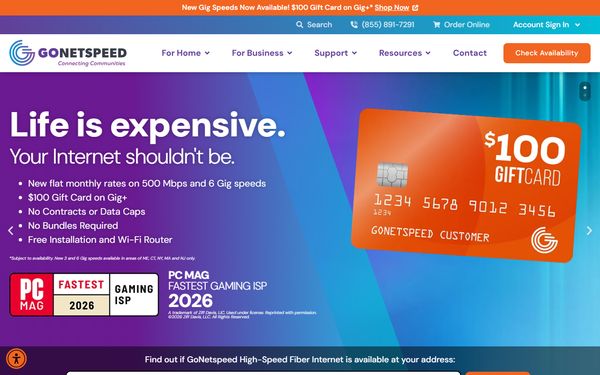 Homepage screenshot of CRC Communications of Maine Inc - MA