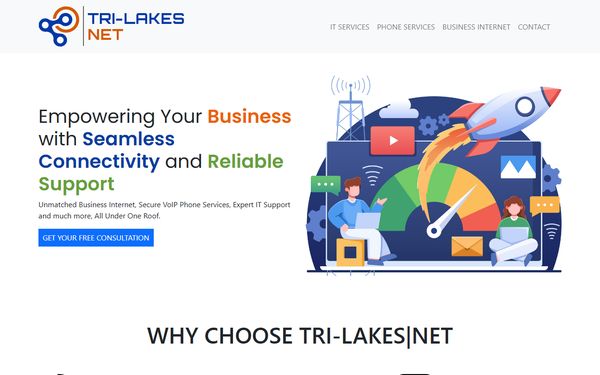 Homepage screenshot of Rystec