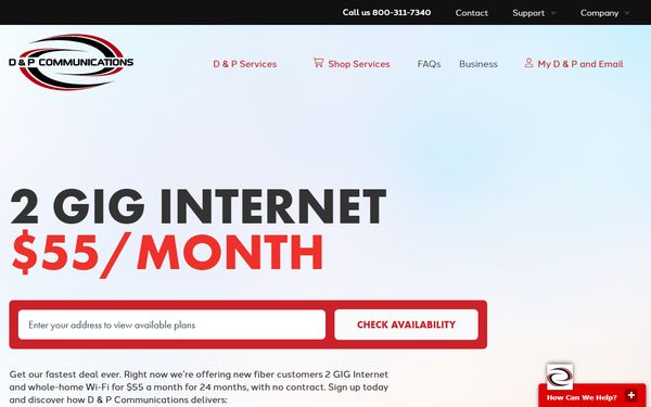 Homepage screenshot of TC3 Telecom Inc - MI