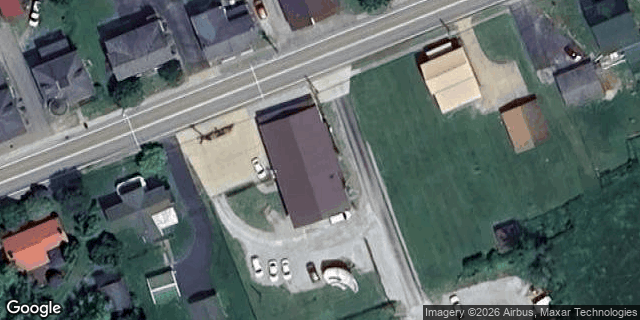 Satellite view of Hickory Telephone Company HQ