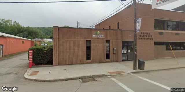 Street view of North Penn Telephone Company HQ
