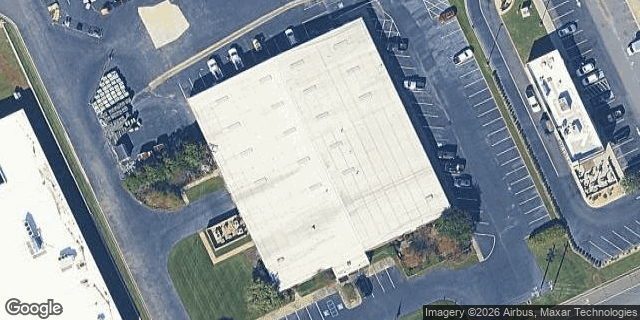 Satellite view of Plant Telephone Company HQ