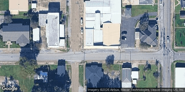 Satellite view of Delcambre Telephone Company HQ