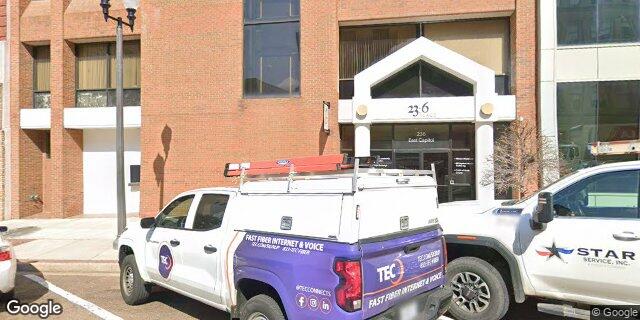 Street view of Peoples Telephone Company HQ