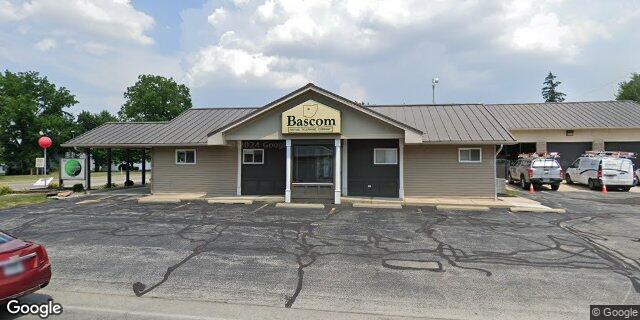 Street view of Bascom Mutual Telephone Company HQ