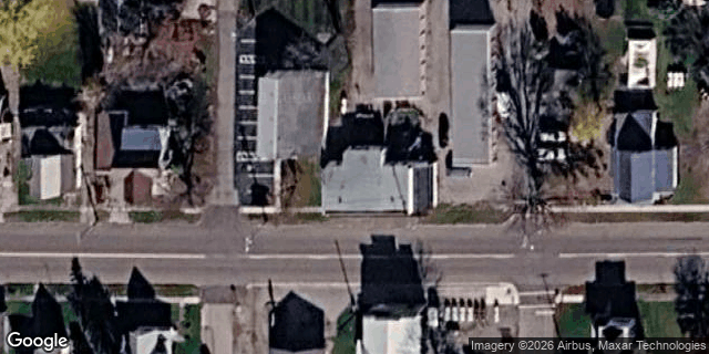 Satellite view of Benton Ridge Telephone Company HQ