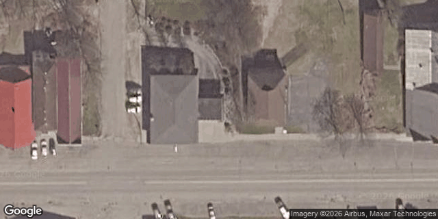 Satellite view of Blanchard Telephone Company HQ