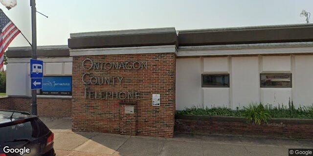 Street view of Ontonagon County Telephone Company HQ