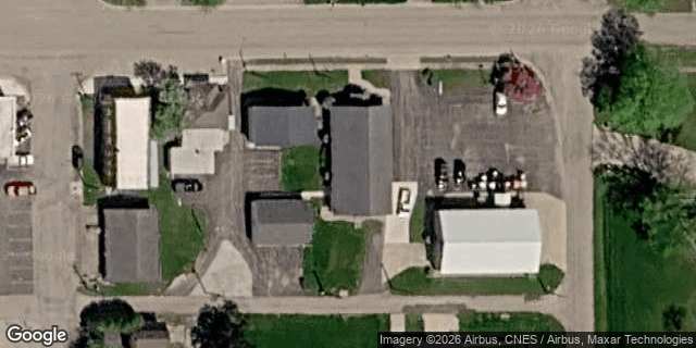 Satellite view of McNabb Telephone Company HQ