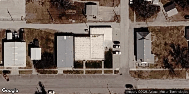 Satellite view of Farmers Telephone Company HQ