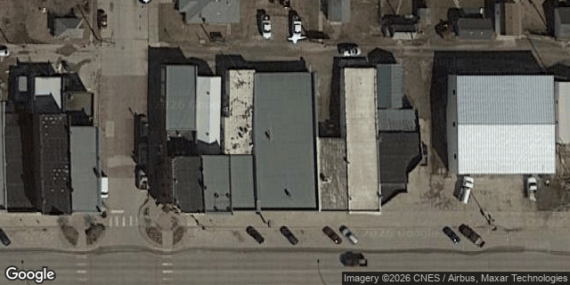 Satellite view of Griswold Cooperative Telephone Company HQ