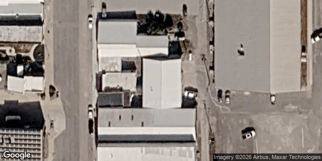 Satellite view of Keystone Farms Cooperative Telephone Company HQ