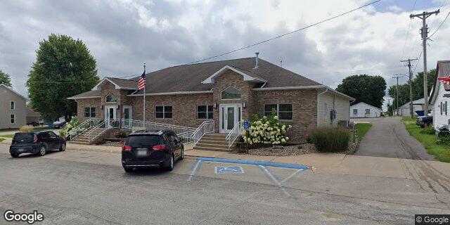 Street view of Lost Nation-Elwood Telephone Company HQ