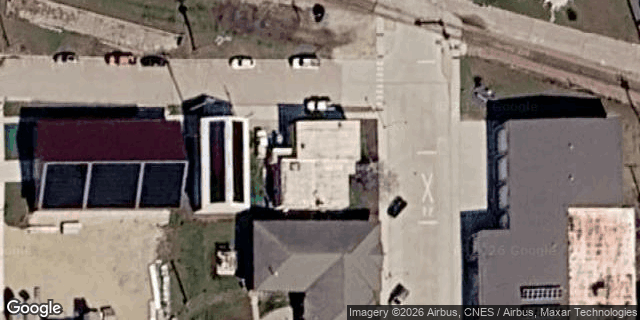 Satellite view of Northeast Iowa Telephone Company HQ