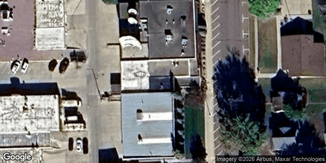 Satellite view of Mutual Telephone Company HQ