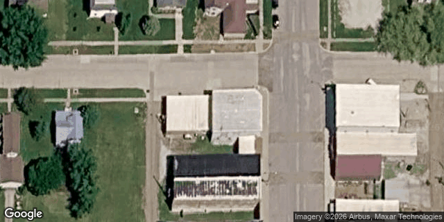 Satellite view of North English Cooperative Telephone Company HQ