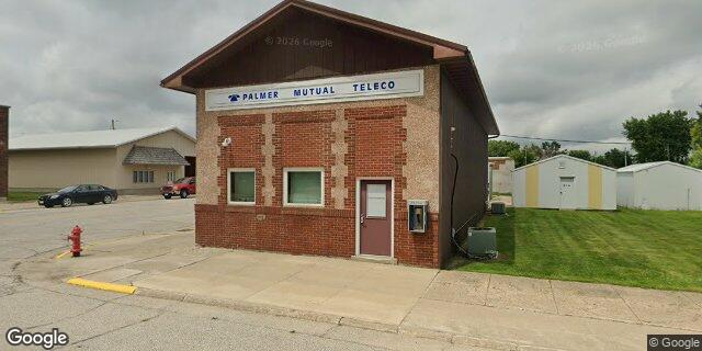 Street view of Palmer Mutual Telephone Company HQ