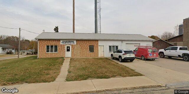 Street view of Prairieburg Telephone Company Inc HQ