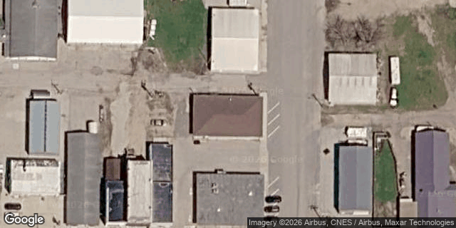 Satellite view of Rockwell Cooperative Telephone Association HQ