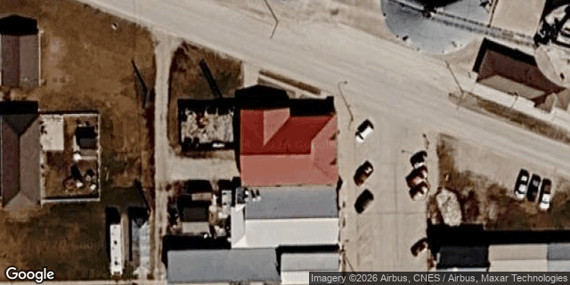 Satellite view of Templeton Telephone Company HQ