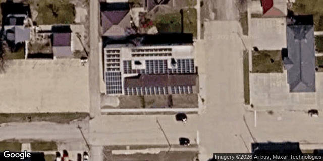 Satellite view of Van Horne Cooperative Telephone Company HQ