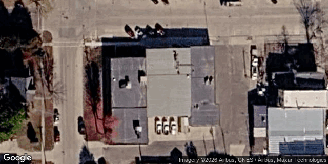 Satellite view of Blue Earth Valley Telephone Company HQ