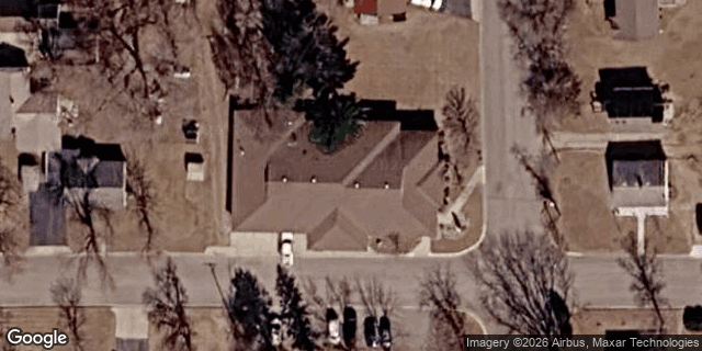 Satellite view of Midwest Telephone Company HQ