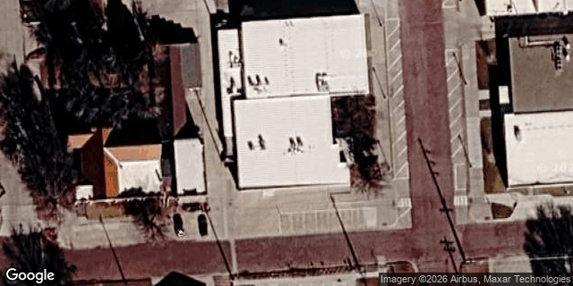 Satellite view of Hamilton Telephone Company HQ
