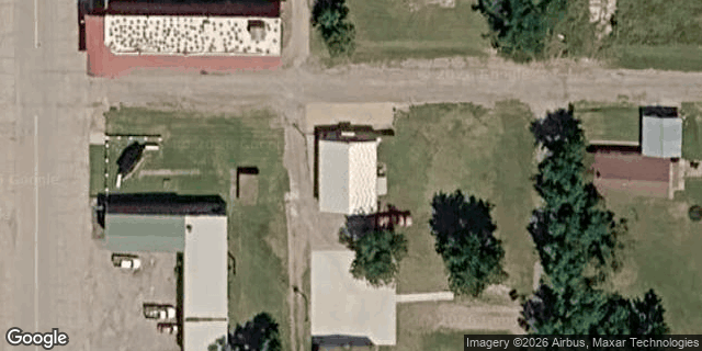 Satellite view of Shidler Telephone Company HQ