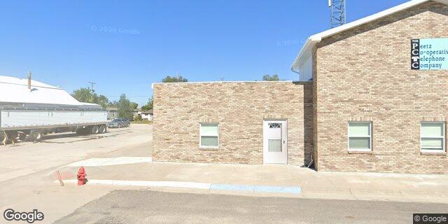 Street view of Peetz Cooperative Telephone Company HQ