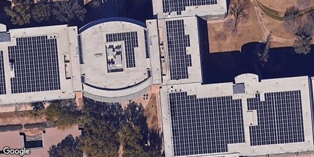 Satellite view of Frontier California Inc HQ