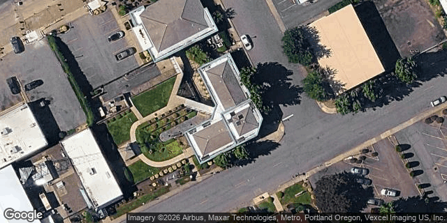 Satellite view of Canby Telephone Association HQ