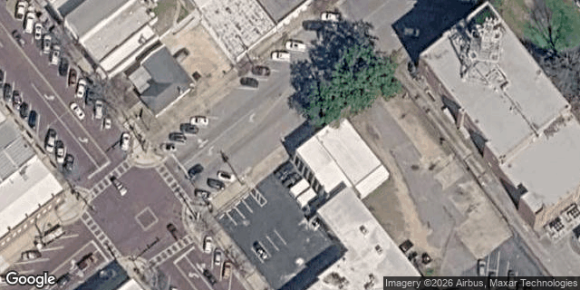 Satellite view of City of Thomasville HQ