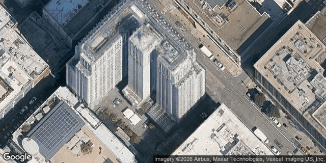 Satellite view of Pacific Bell (Competitive) HQ