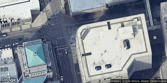 Satellite view of Cincinnati Bell Telephone Company LLC HQ